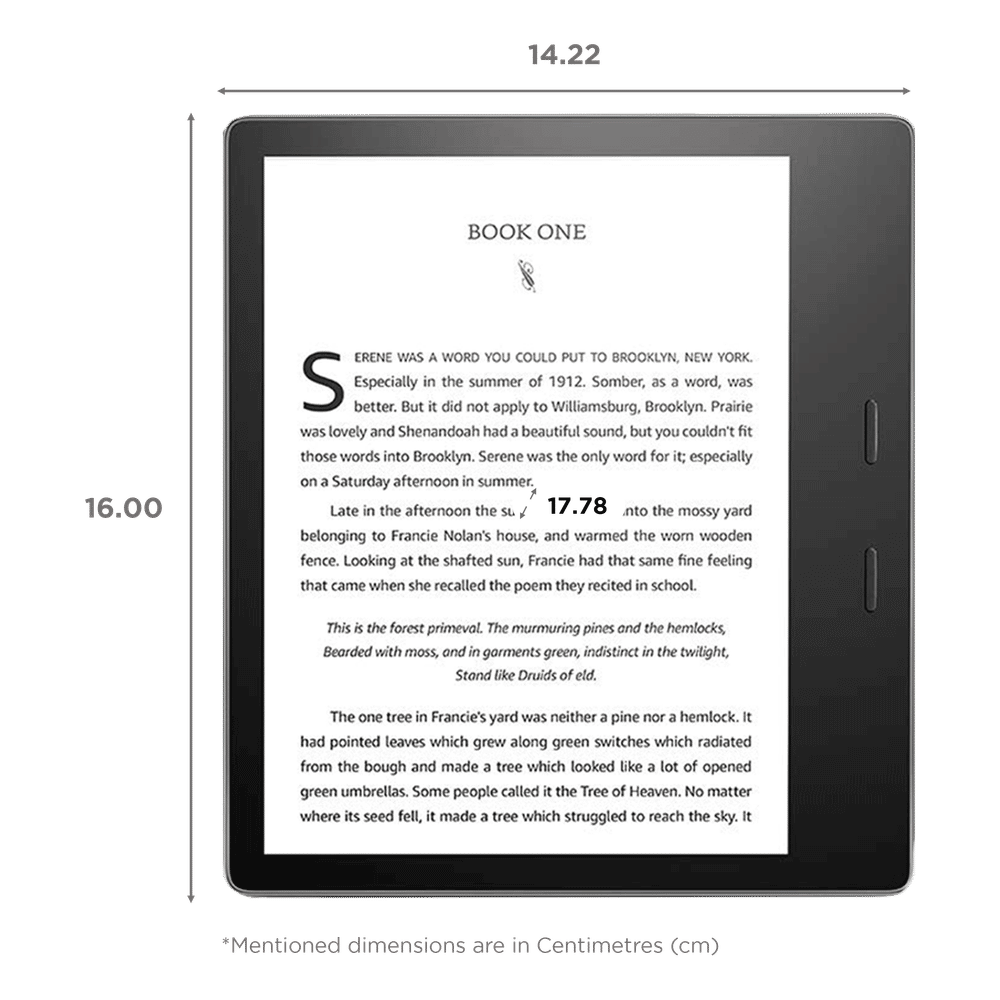 Buy Amazon Kindle Oasis (10th Generation) WiFi (7 Inch, 8GB, Graphite) Online Croma